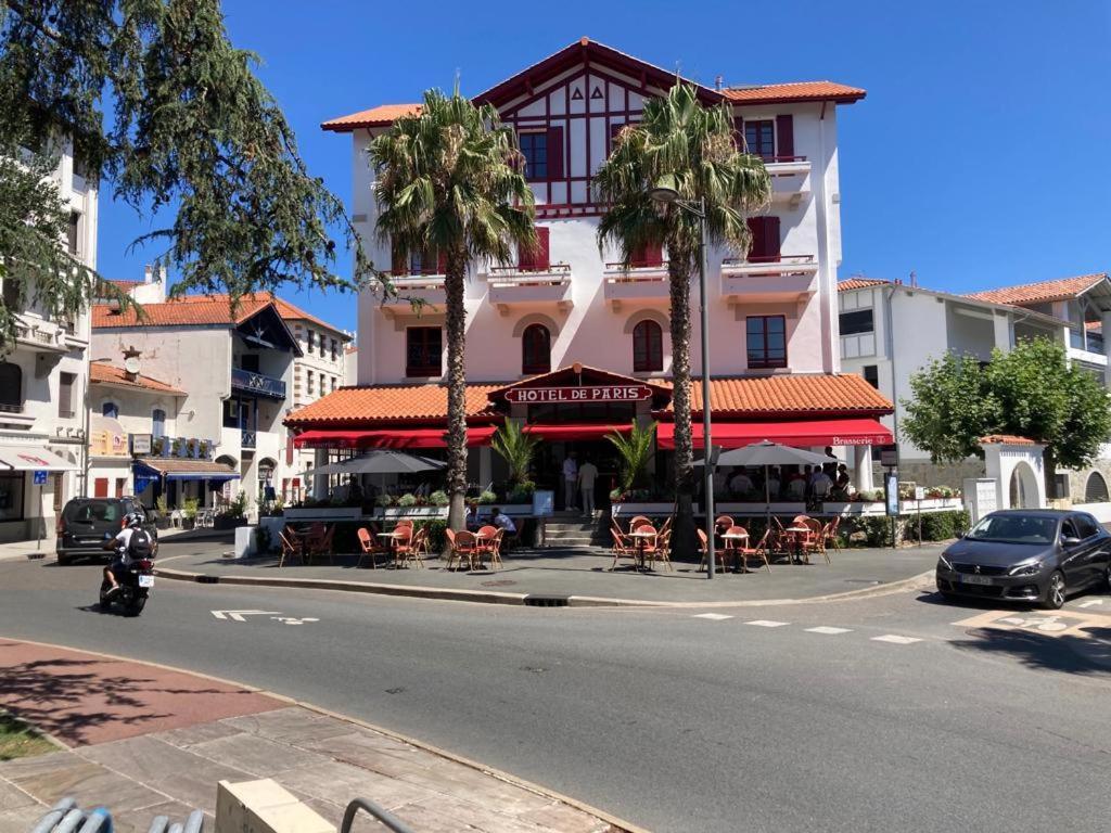 Superbe Appartement T3 Au Centre Plage .Parking Hendaye Buitenkant foto