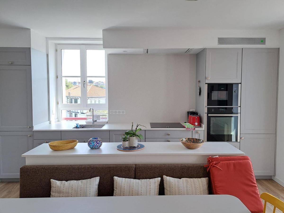Superbe Appartement T3 Au Centre Plage .Parking Hendaye Buitenkant foto