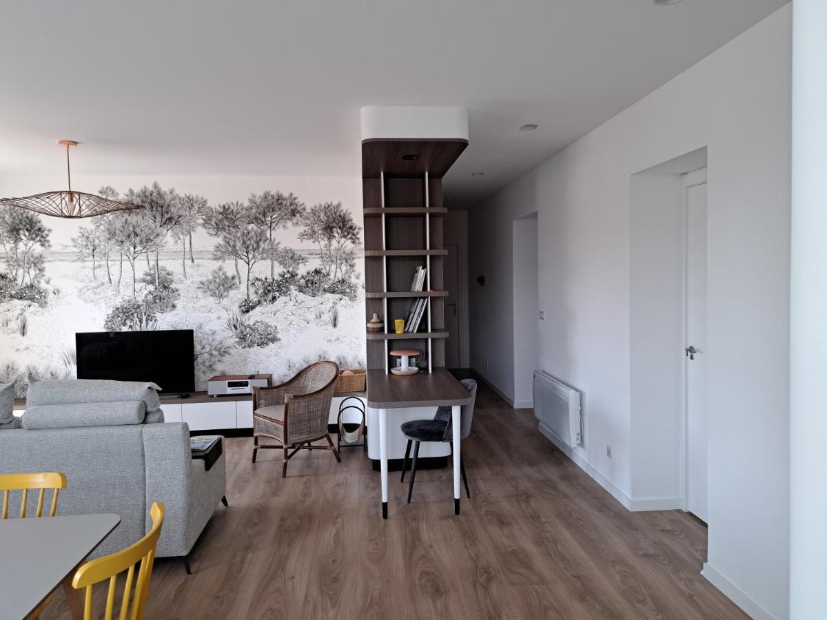 Superbe Appartement T3 Au Centre Plage .Parking Hendaye Buitenkant foto