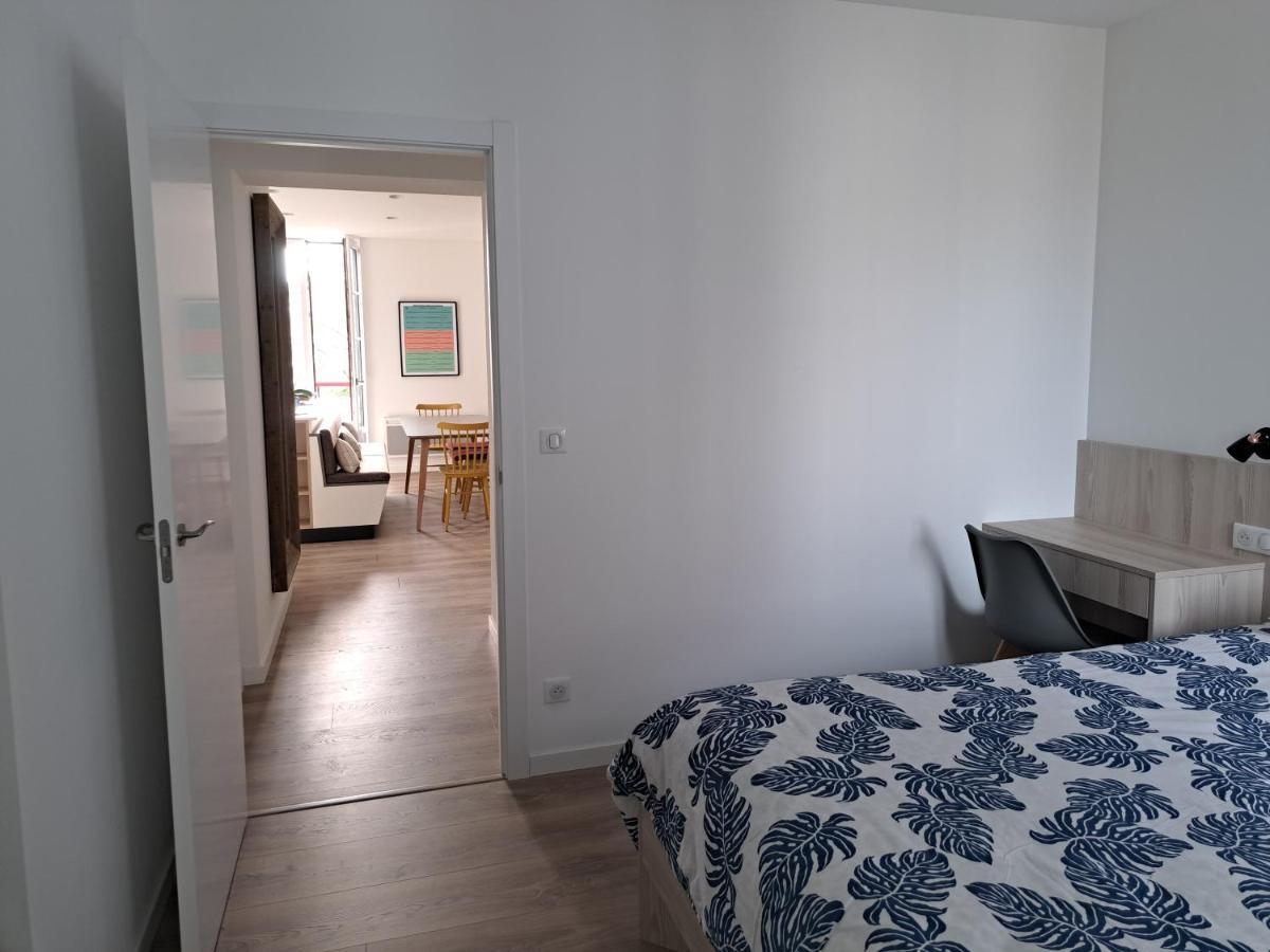 Superbe Appartement T3 Au Centre Plage .Parking Hendaye Buitenkant foto