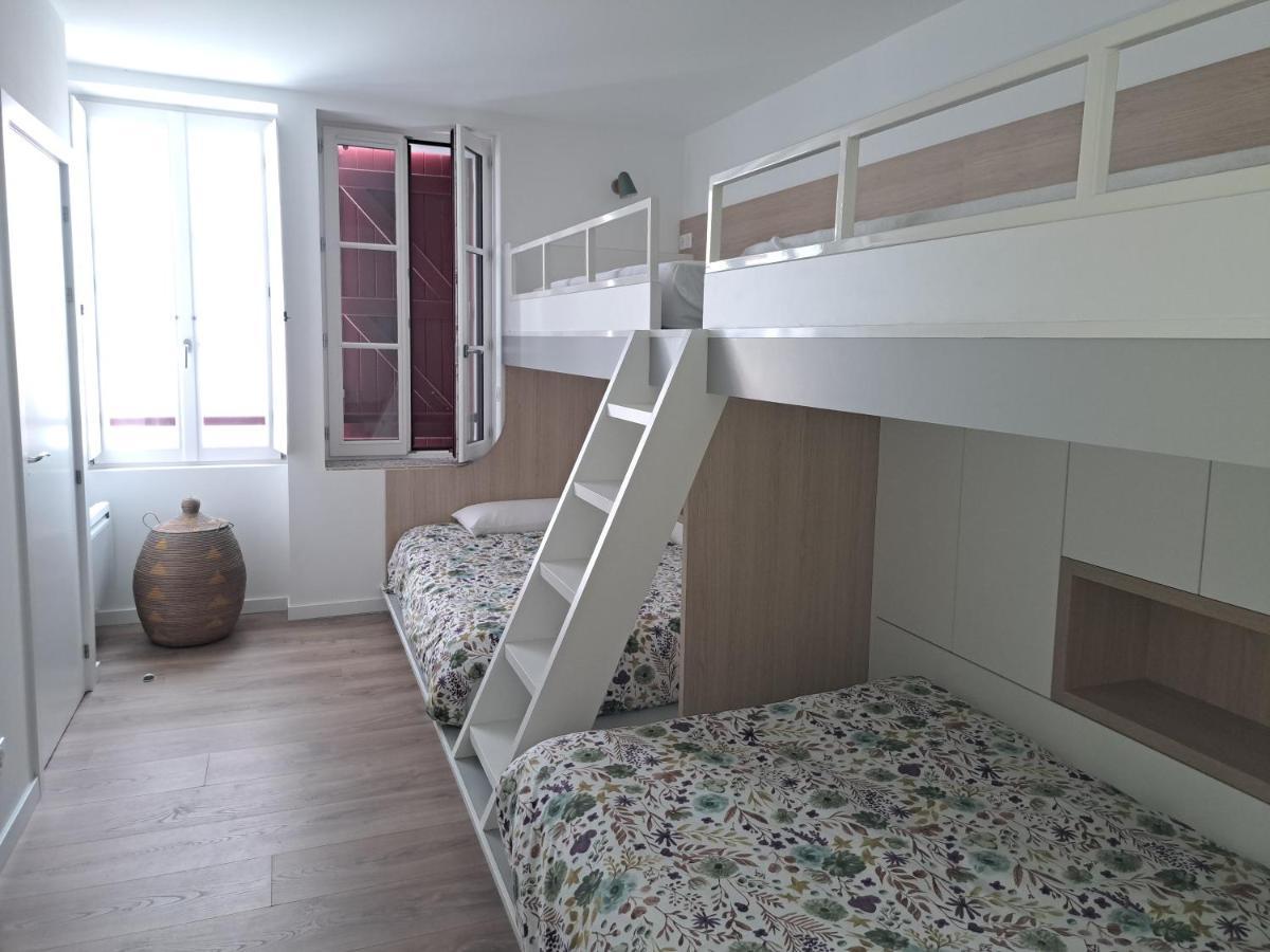 Superbe Appartement T3 Au Centre Plage .Parking Hendaye Buitenkant foto